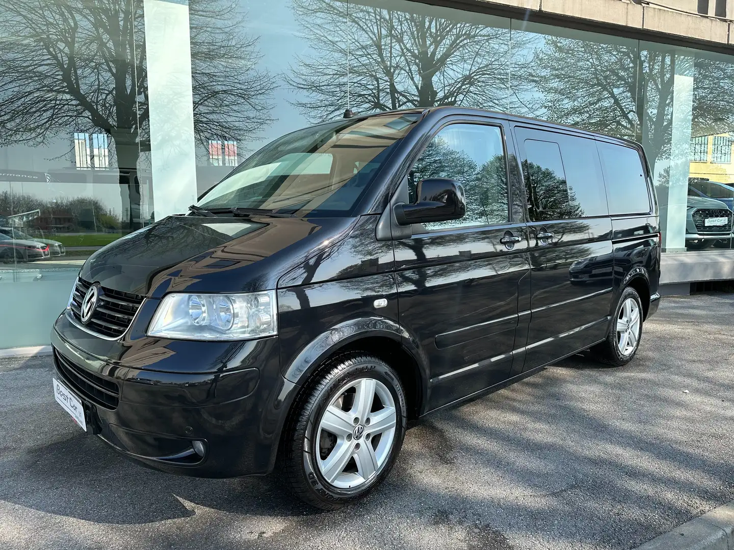 Volkswagen T5 Multivan 2.5 tdi Highline 174cv tiptronic 7/ POSTI Nero - 1