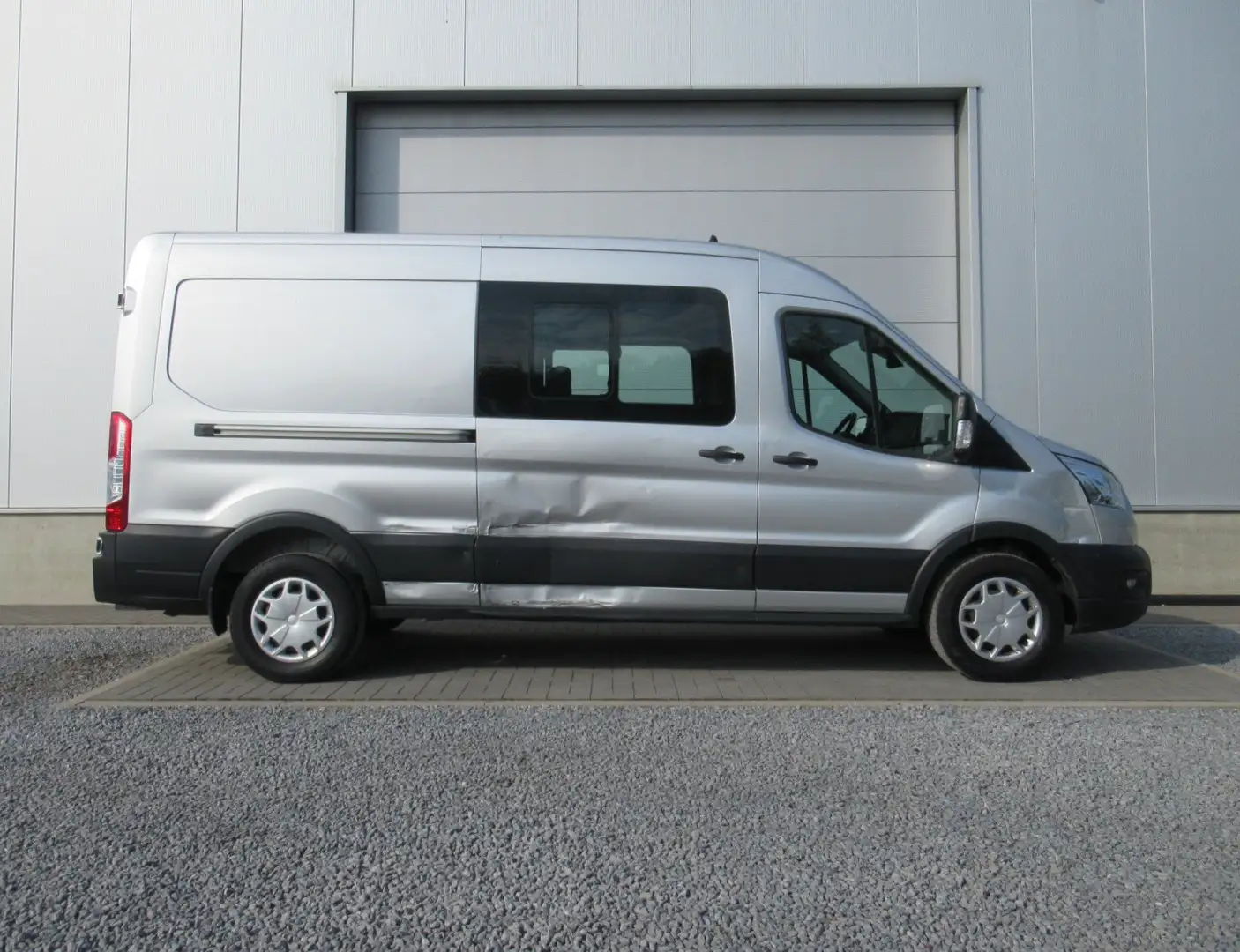 Ford Transit 350L 2.0TDCi € 10.500 Netto / L3H2 / D. Cab 7pl Argent - 2