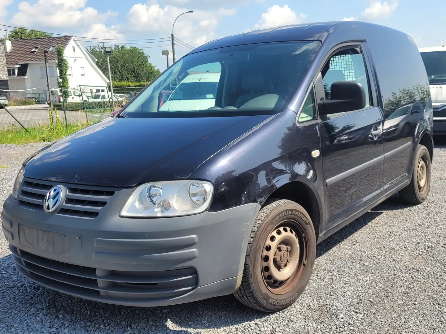 Volkswagen Caddy 1.9 TDi TREKHAAK 2008 Negro - 1