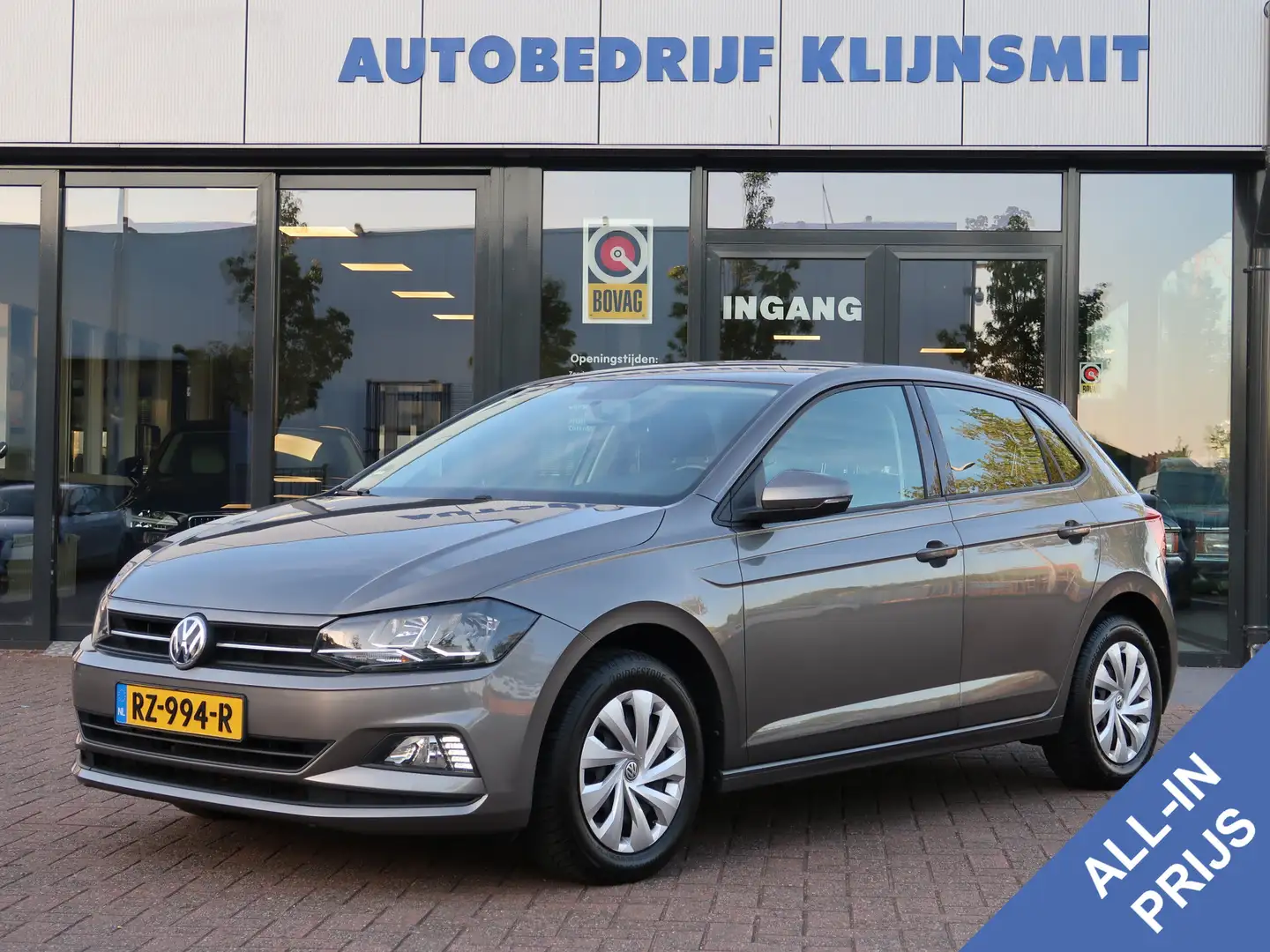 Volkswagen Polo 1.0 TSI Comfortline Executive | Navigatie | Apple- Grijs - 1