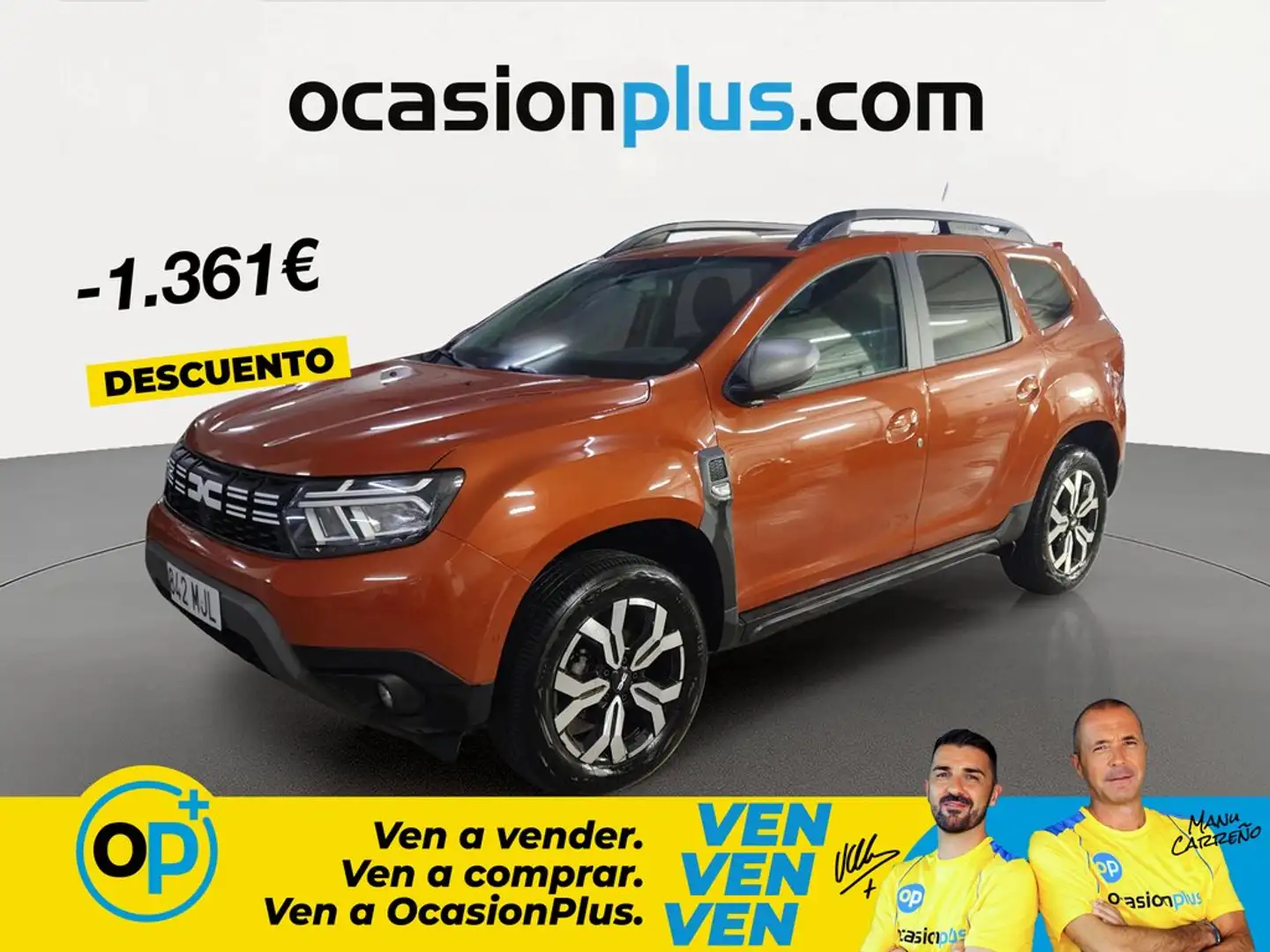 Dacia Duster 1.0 TCe ECO-G Journey Go 4x2 74kW Naranja - 1