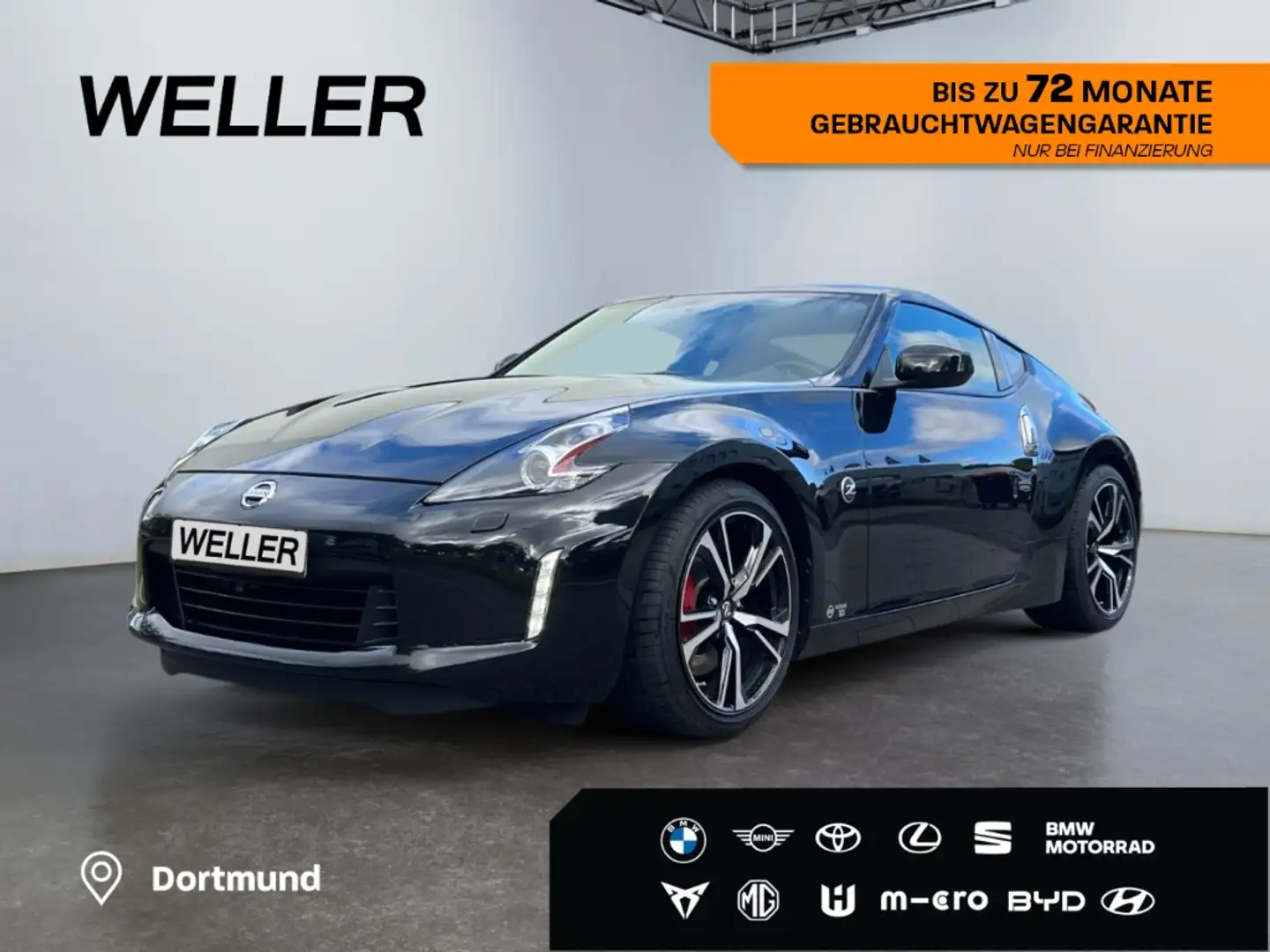 Nissan 370Z Pack *Bi-Xenon*BOSE*Leder*el Sitze*CAM*SHZ* Zwart - 1