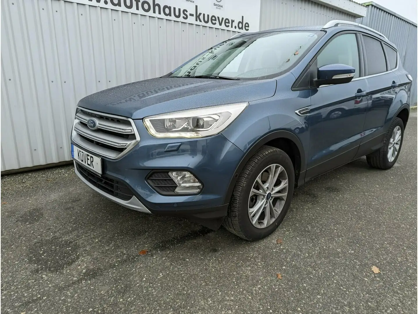 Ford Kuga 2,0 TDCi Allrad+Navi+GRA+AHK+17´´ Kék - 2