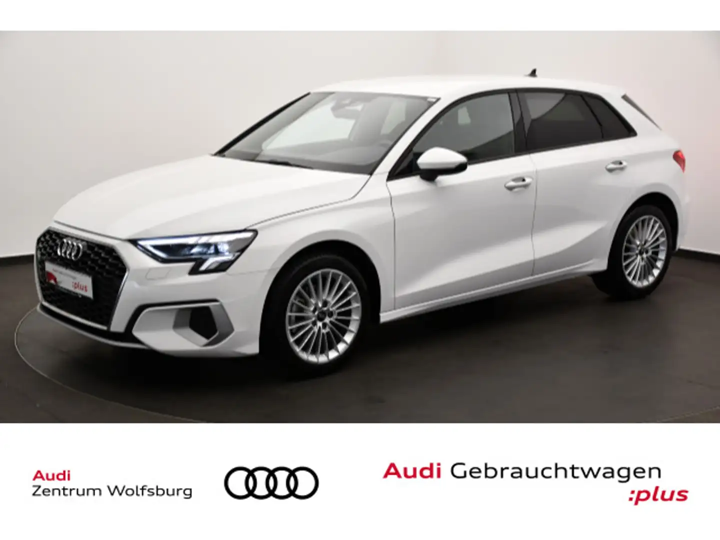 Audi A3 1.5 TSI S-tronic advanced Rückkam/M Weiß - 1