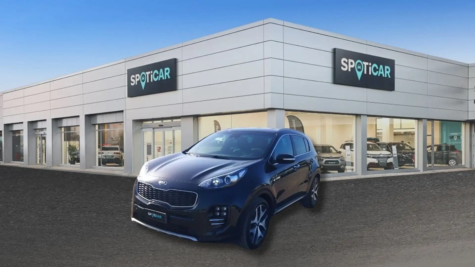 Kia Sportage 1.7 CRDI 141 CV DCT7 2WD GT Line Negro - 1