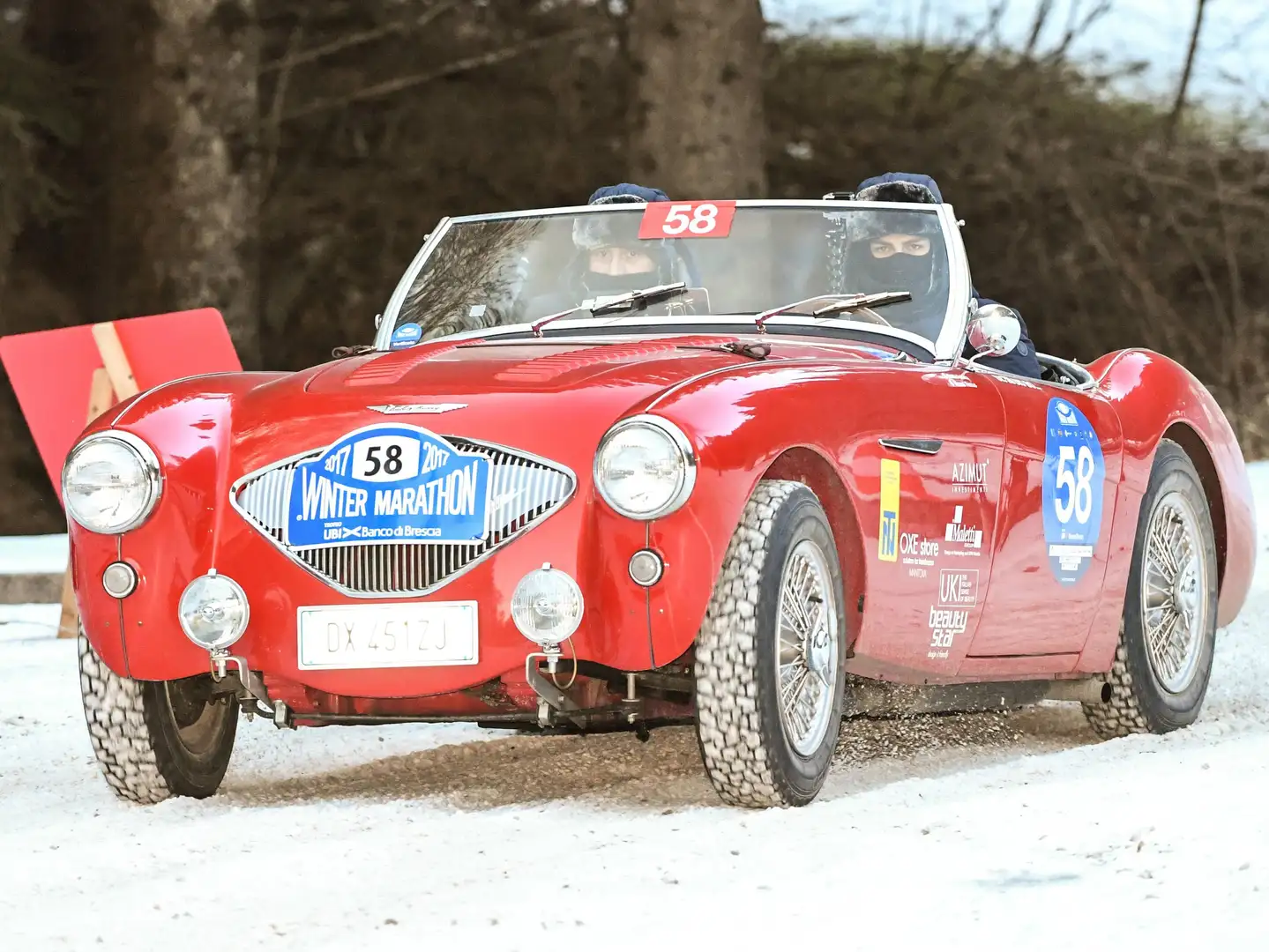 Austin-Healey 100 100/4 BN1 Rot - 2