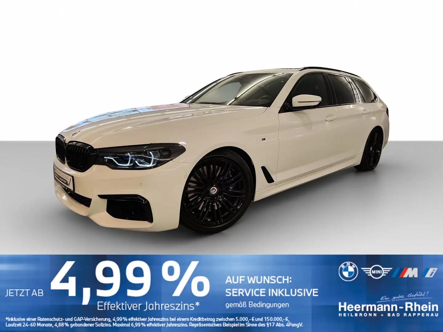 BMW 530 dA xDrive Touring M Sportpaket TOP Zustand!!! Weiß - 2