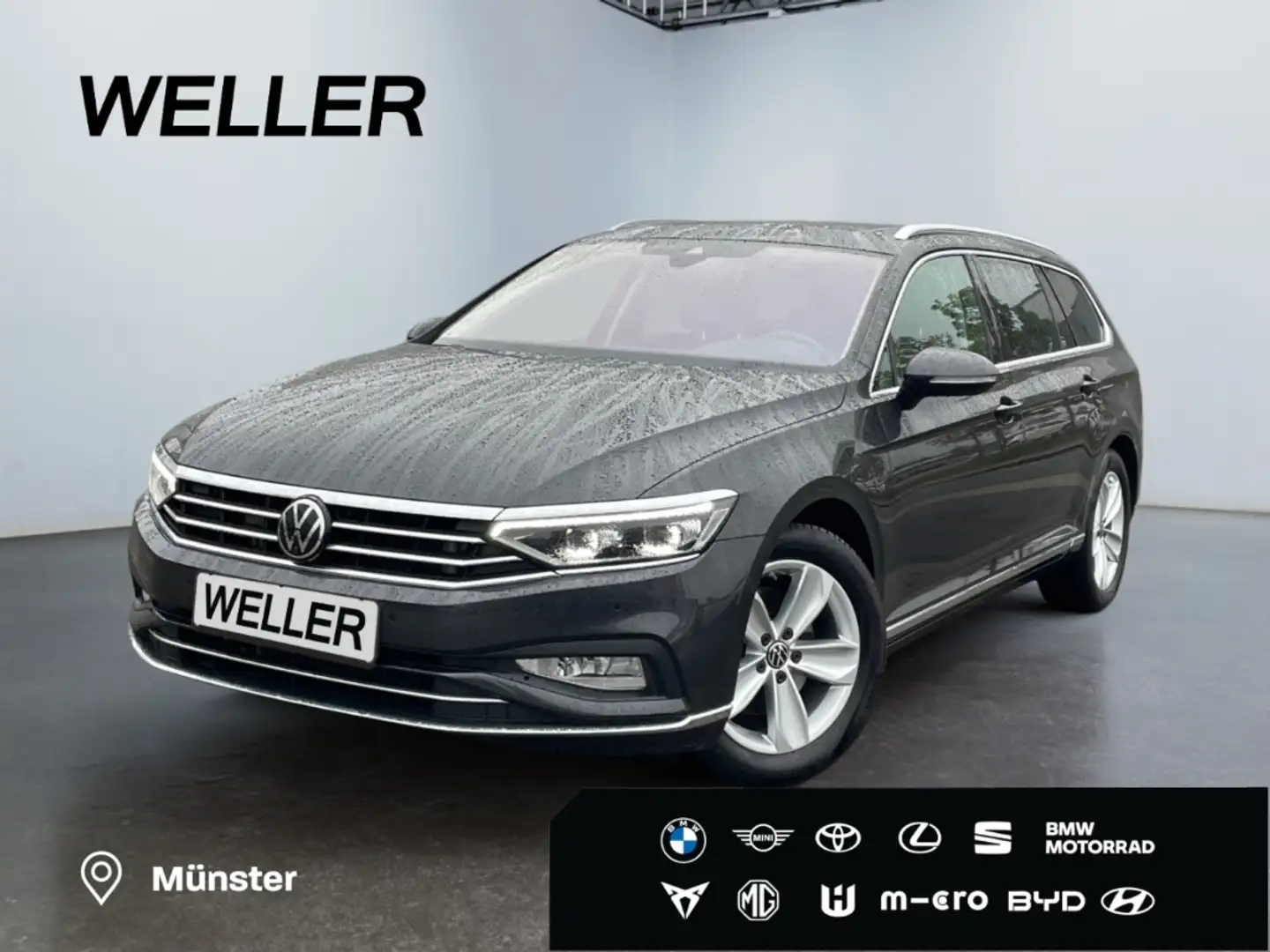 Volkswagen Passat Variant 2.0 TDI DSG *Matrix*ACC*360*Pano* Grau - 1