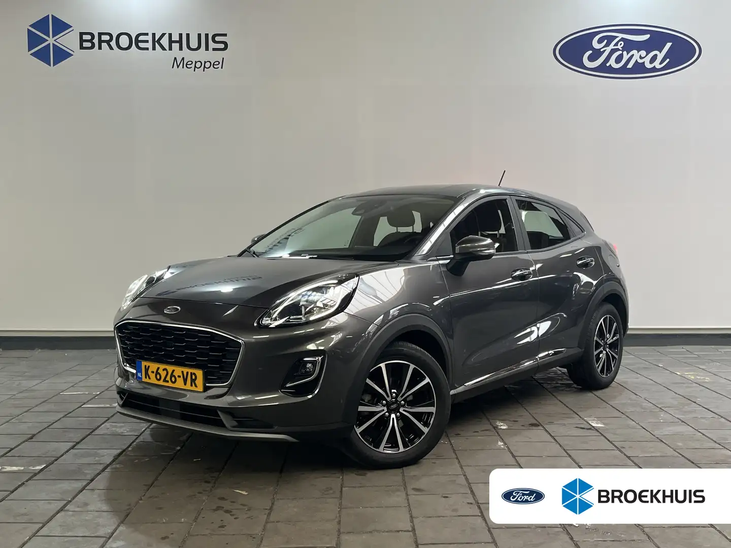 Ford Puma 1.0 EcoBoost Hybrid Titanium | Trekhaak | Winter-p Grijs - 1