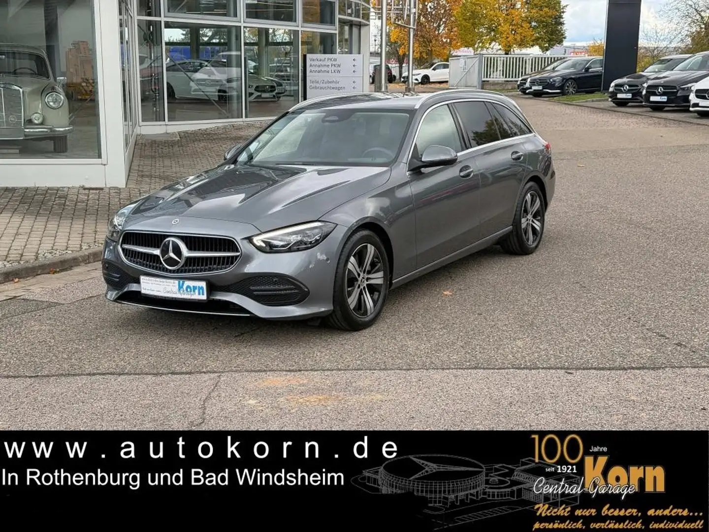 Mercedes-Benz C 180 T Avantgarde AHK LH ParkAss. SpurW SpurH Gris - 1