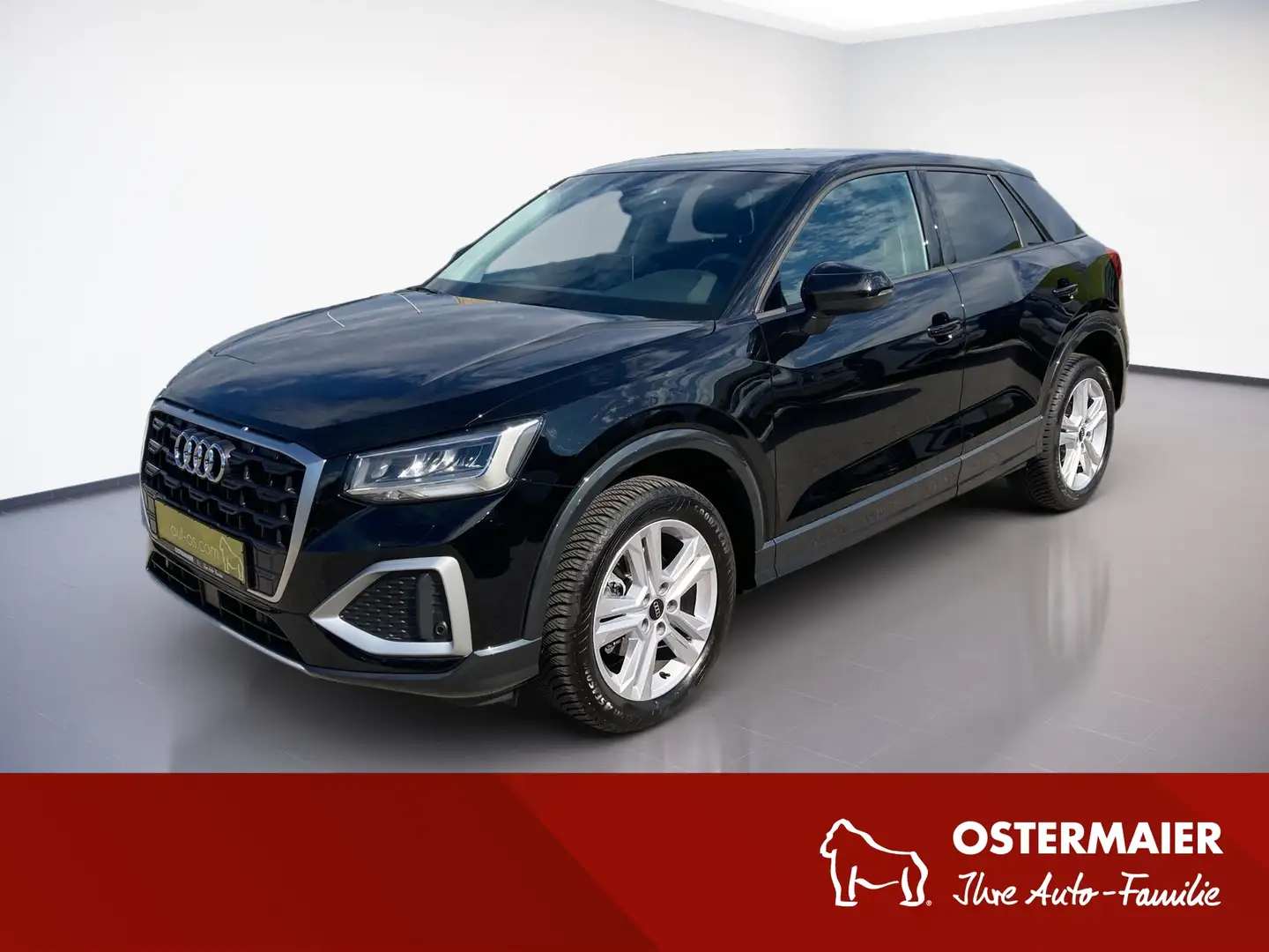 Audi Q2 ADVANCED 35TFSI 150PS.STRONIC.LED.AC-AUTOM.AHK.KAM Schwarz - 1