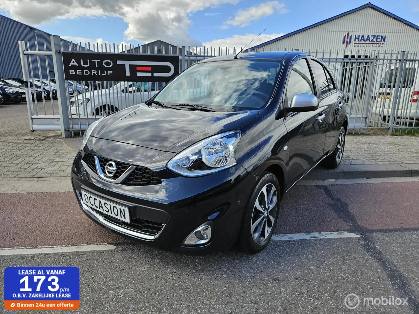 Nissan Micra 1.2 Connect Edition N-TEC Automaat Zwart - 1