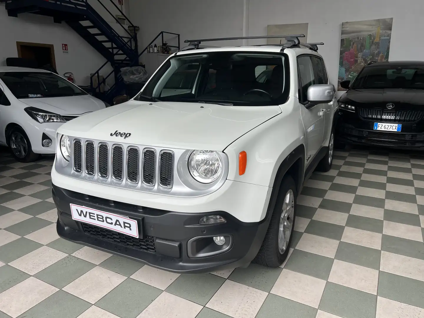 Jeep Renegade 1.4 m-air Limited 4wd 170cv auto my18 Bianco - 2