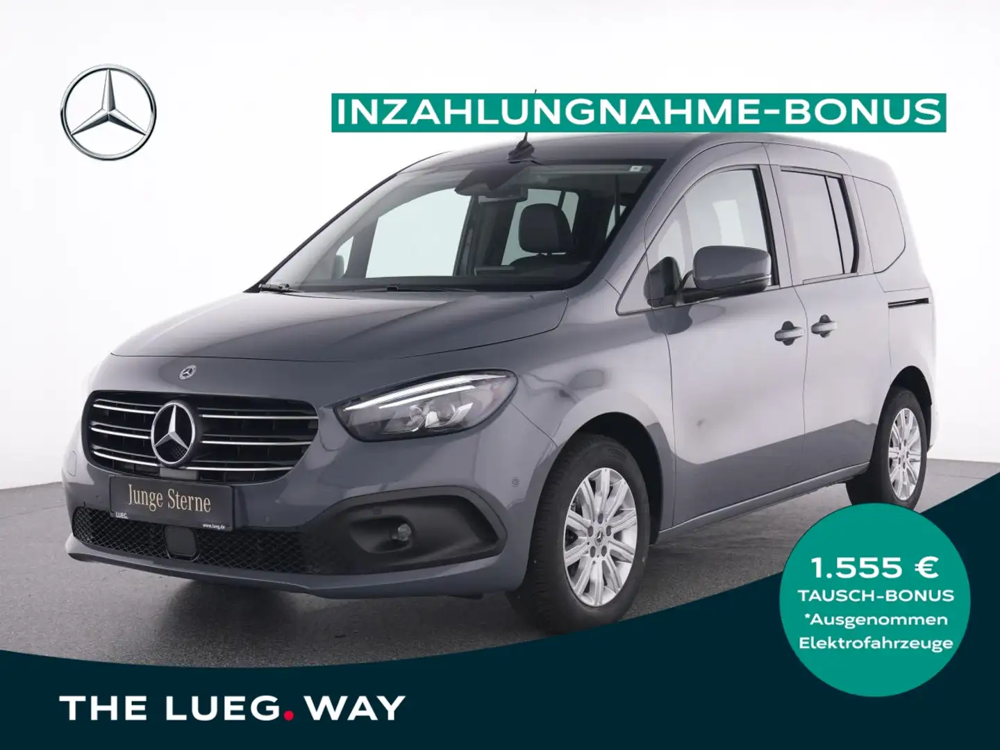 Mercedes-Benz T-Class T 160 d MBUX+LED-HP+KeylessGo+SpurAss+KAMERA+DAB Grau - 1