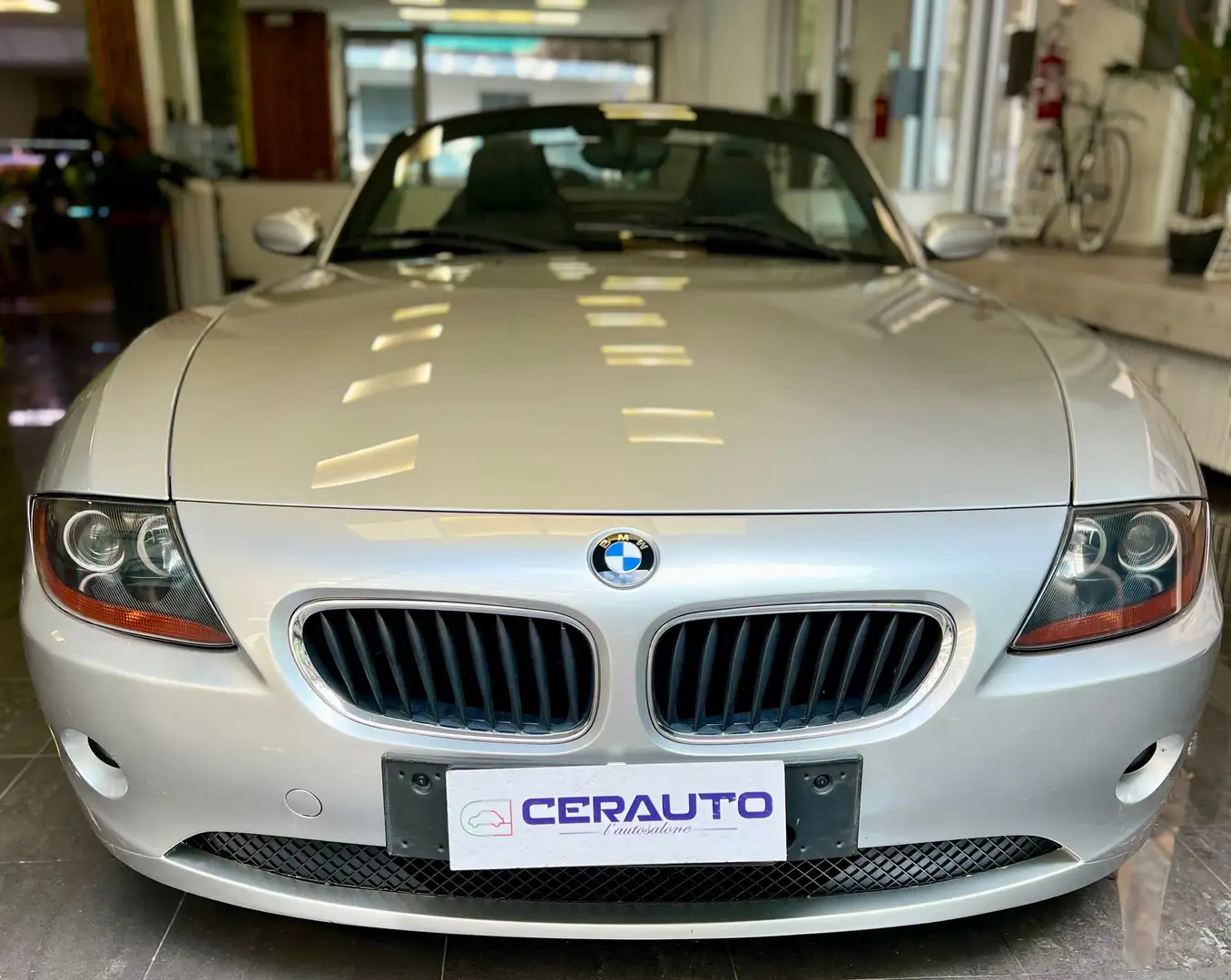 BMW Z4 Z4 Roadster 2.2i **Capotte nuova Garantita** Silber - 1