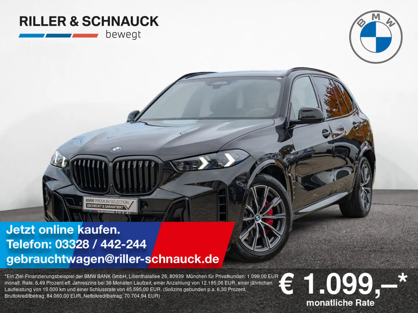 BMW X5 xDrive 30d M-Sport STANDHZ SITZBELÜFTUNG Schwarz - 1