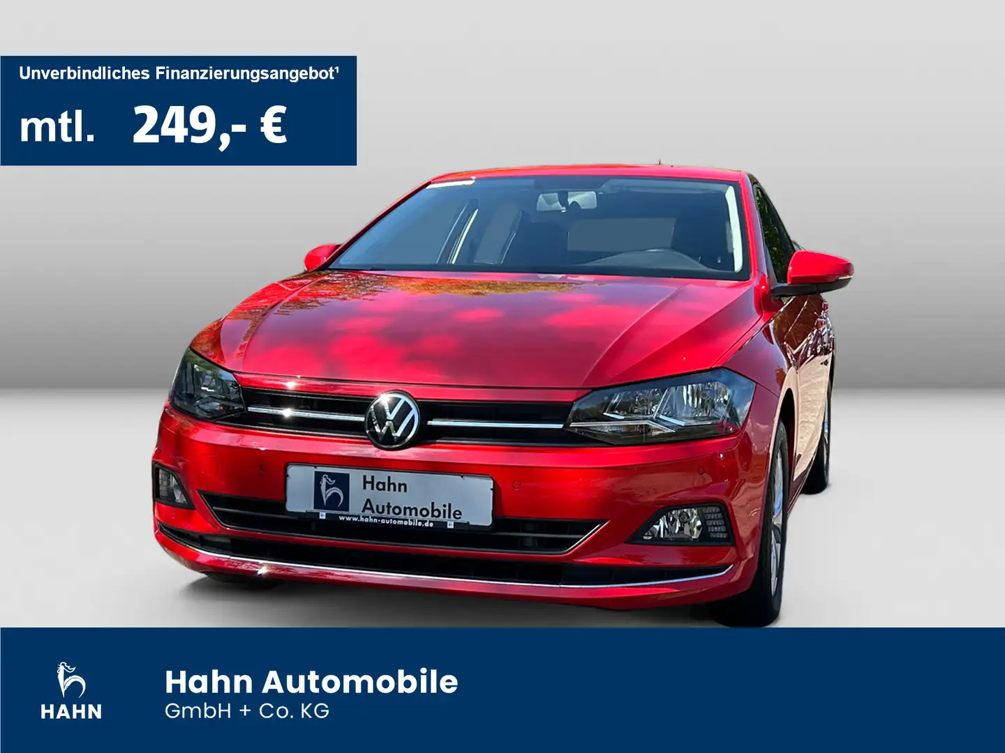 Volkswagen Polo Highline 1.0TSI Klima Sitzh PDC Bluetooth Rot - 1