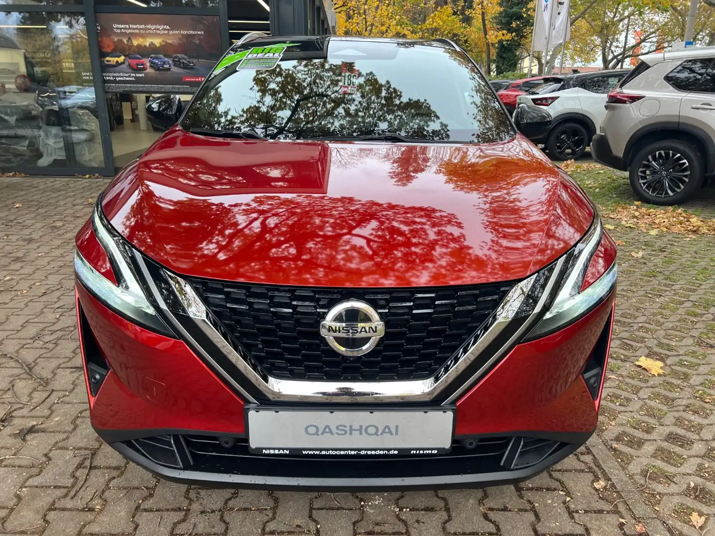 Nissan Qashqai 1.3 DIG-T MHEV Tekna+ ACC+LED+Navi+SHZ Rood - 2