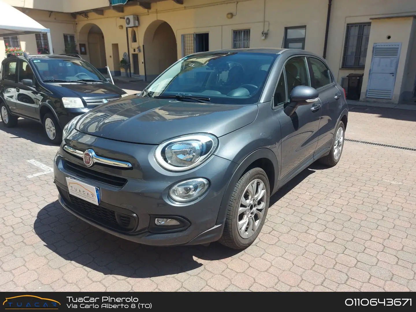 Fiat 500X Pop Star 1.6 Multijet Gris - 1
