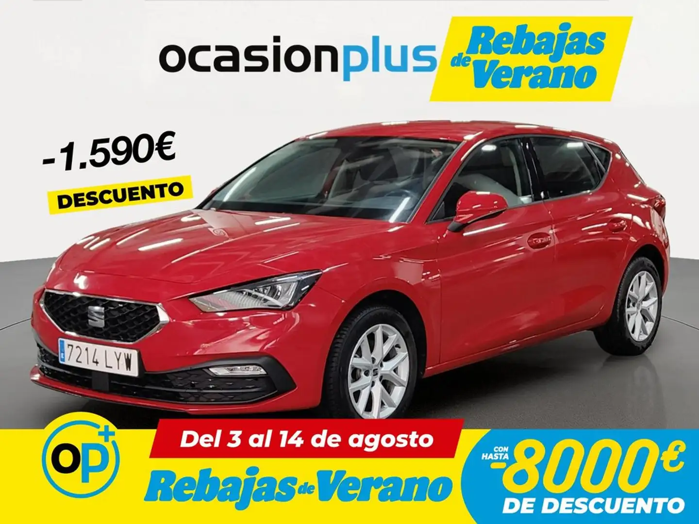 SEAT Leon 1.0 EcoTSI S&S Reference 110 Rojo - 1