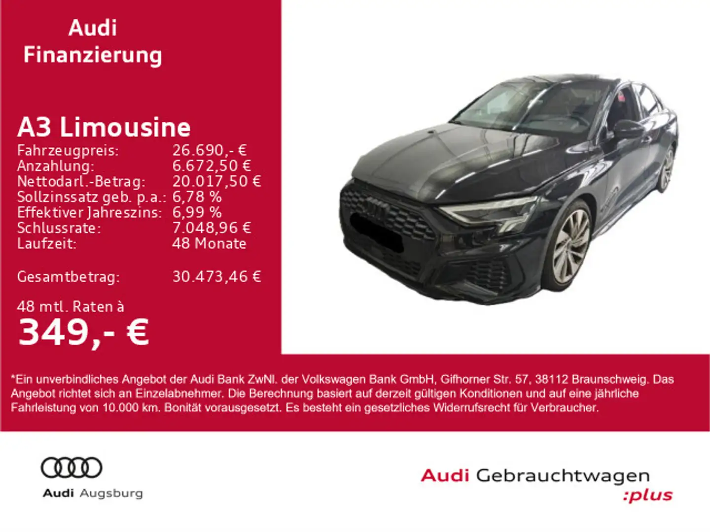 Audi A3 S line 35 TFSI DSG Siyah - 1