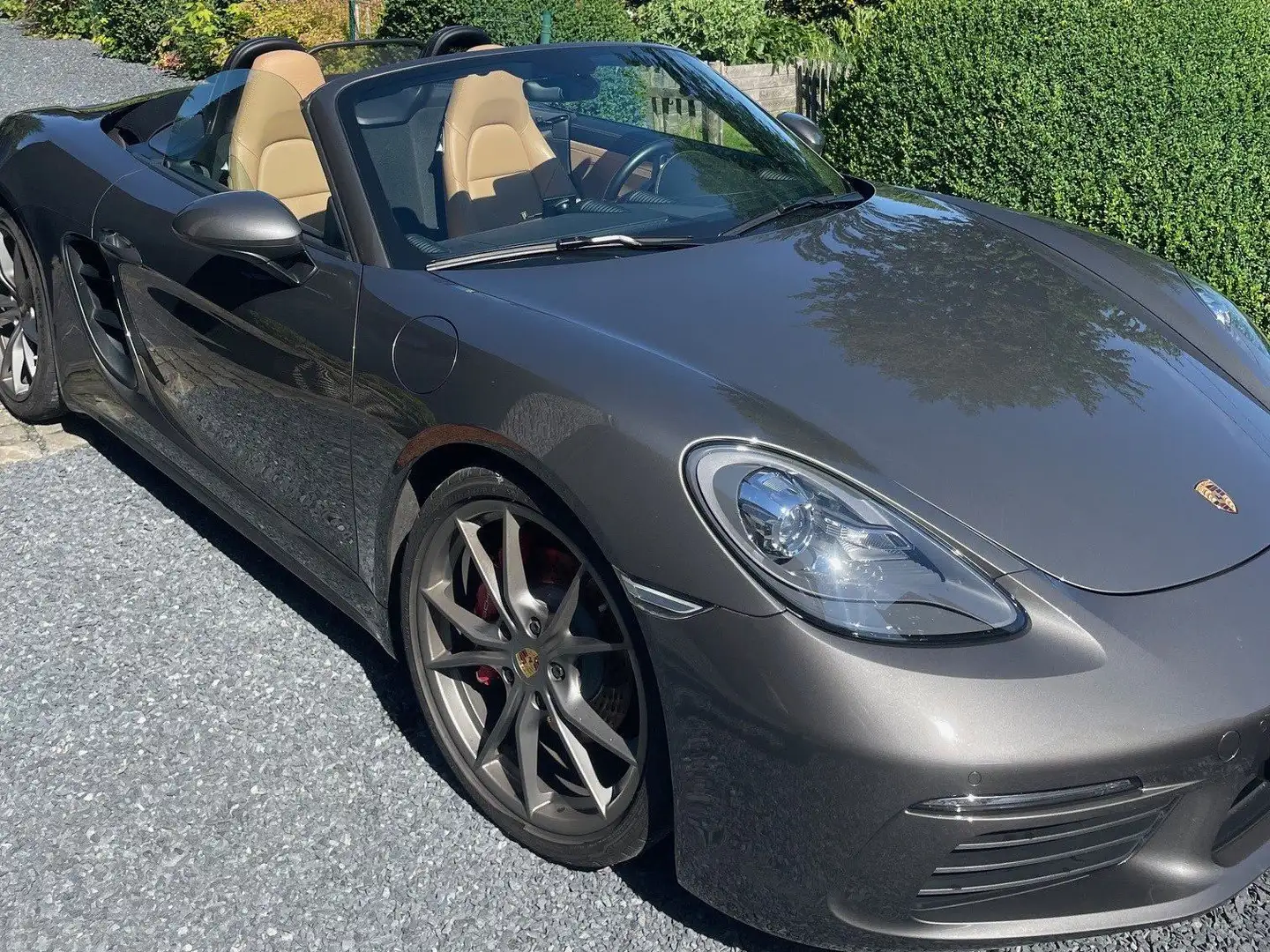 Porsche 718 718 Boxster S 2.5 Turbo PDK Gris - 1