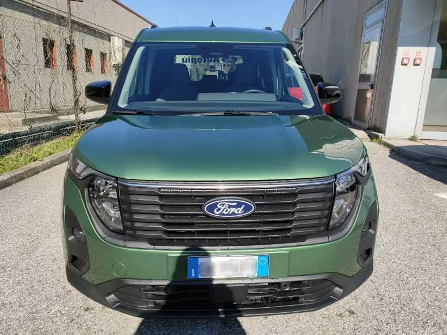 Ford Tourneo Courier ii 1.0 ecoboost 125cv titanium Verde - 2