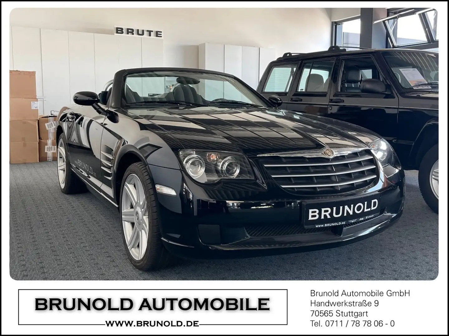 Chrysler Crossfire Roadster Black Line 3.2 Negro - 1