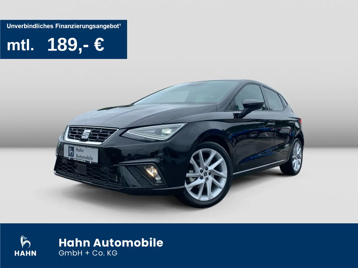 SEAT Ibiza 1.0TSI DSG FR LED Navi Sitzh ACC CAM APP Schwarz - 1