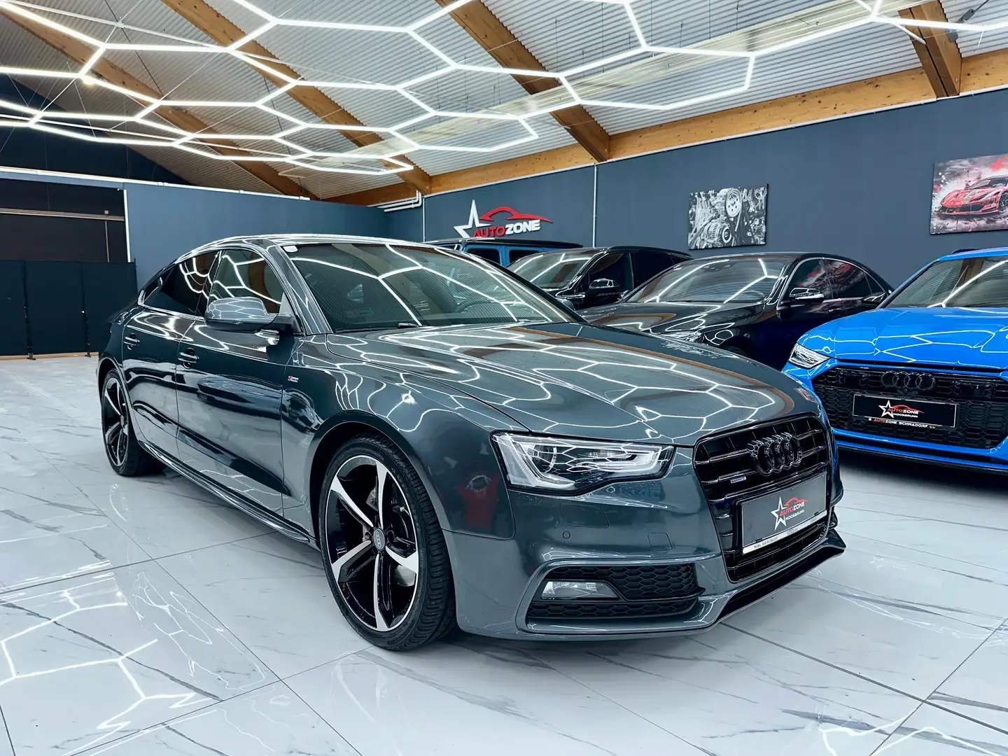 Audi A5 3.0 TDI quattro 3 x S-Line Grau - 1