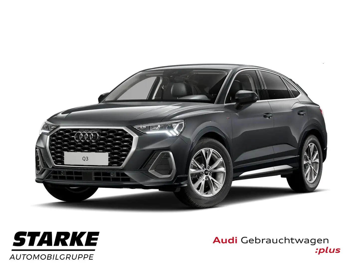 Audi Q3 Sportback 35 TDI S tronic S line Grau - 1