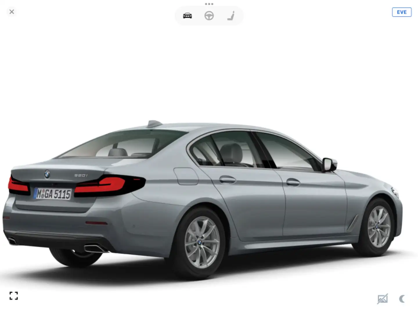 BMW 520 i Berline Gris - 2