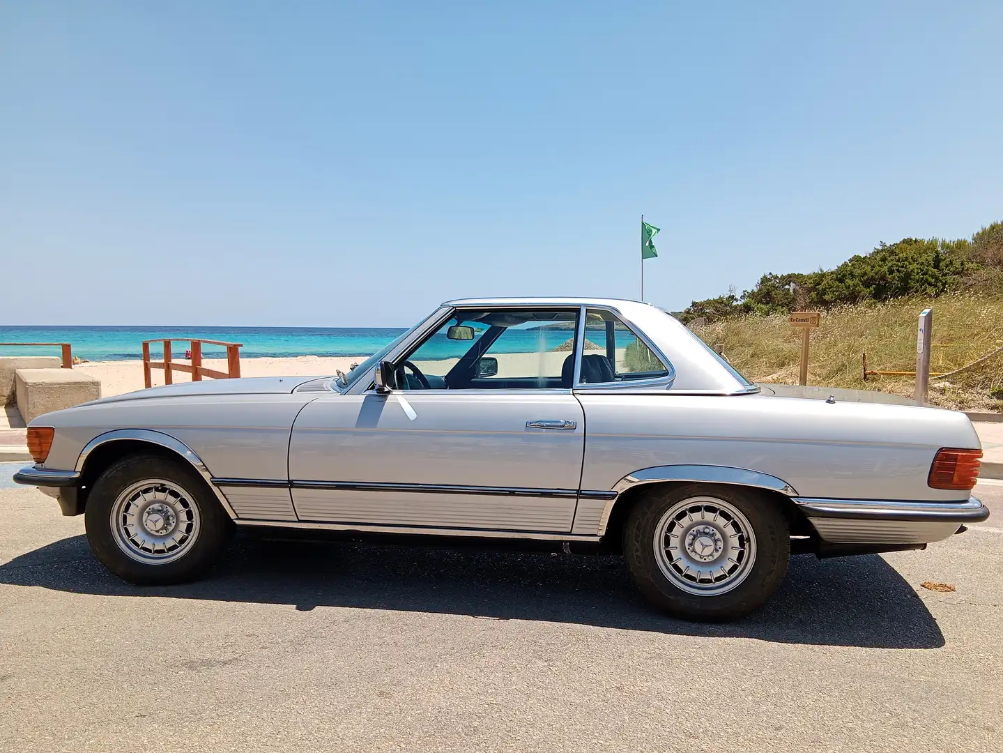 Mercedes-Benz SL 450 R107 Plateado - 2