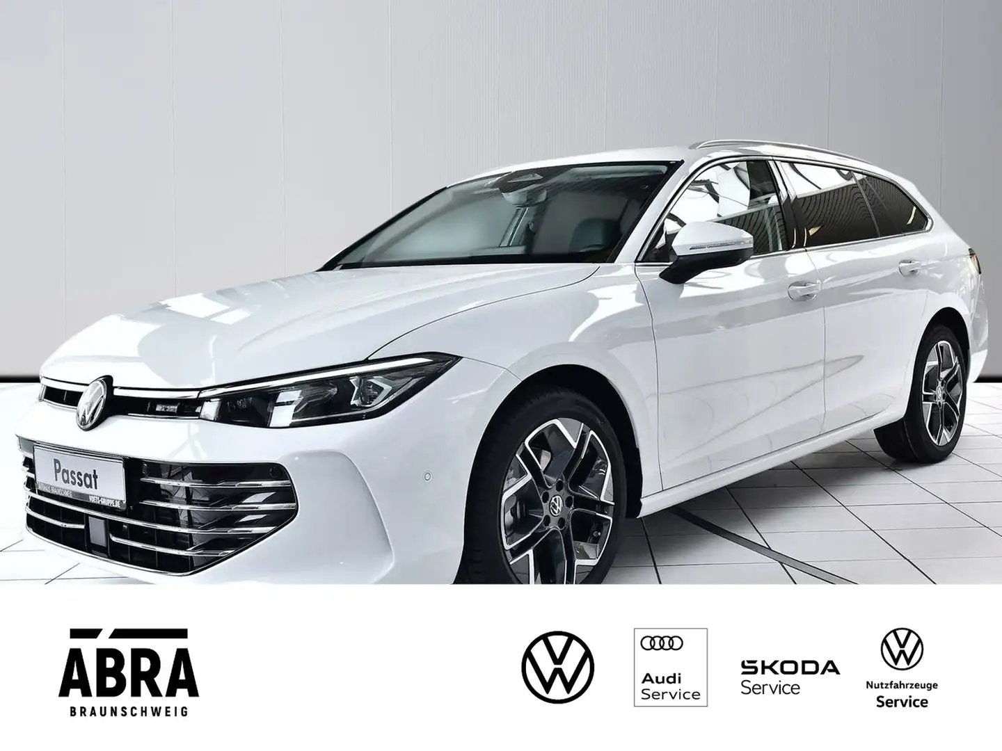 Volkswagen Passat Elegance 2,0 l TDI Elegance PANO+360° Weiß - 1