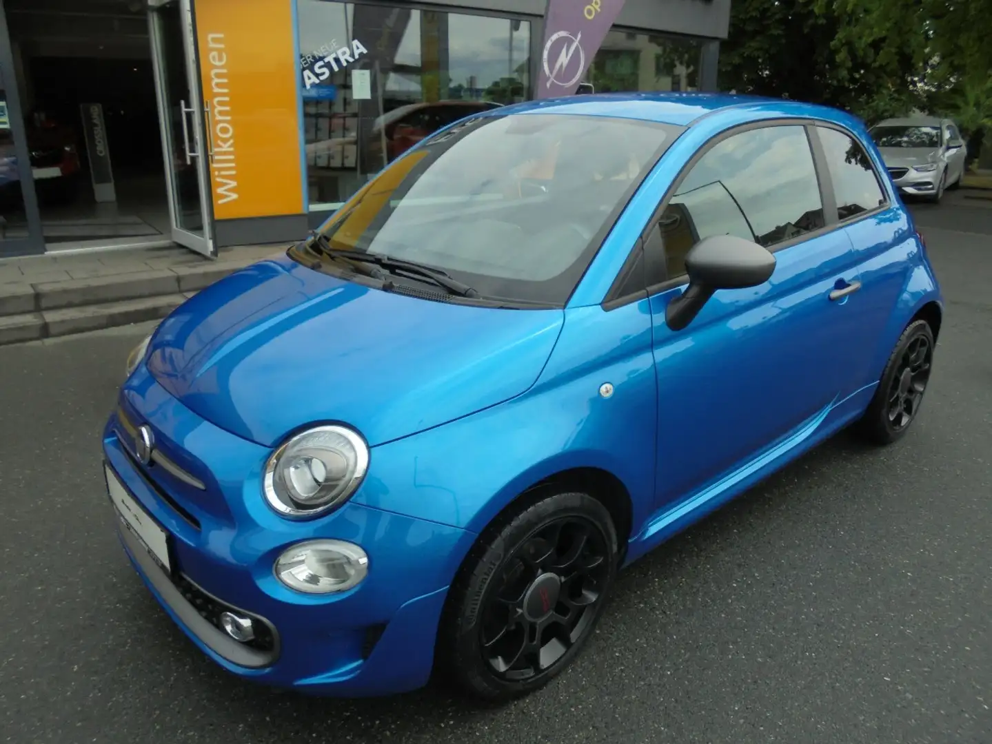 Fiat 500 S+EPH+Klimatik Blauw - 2