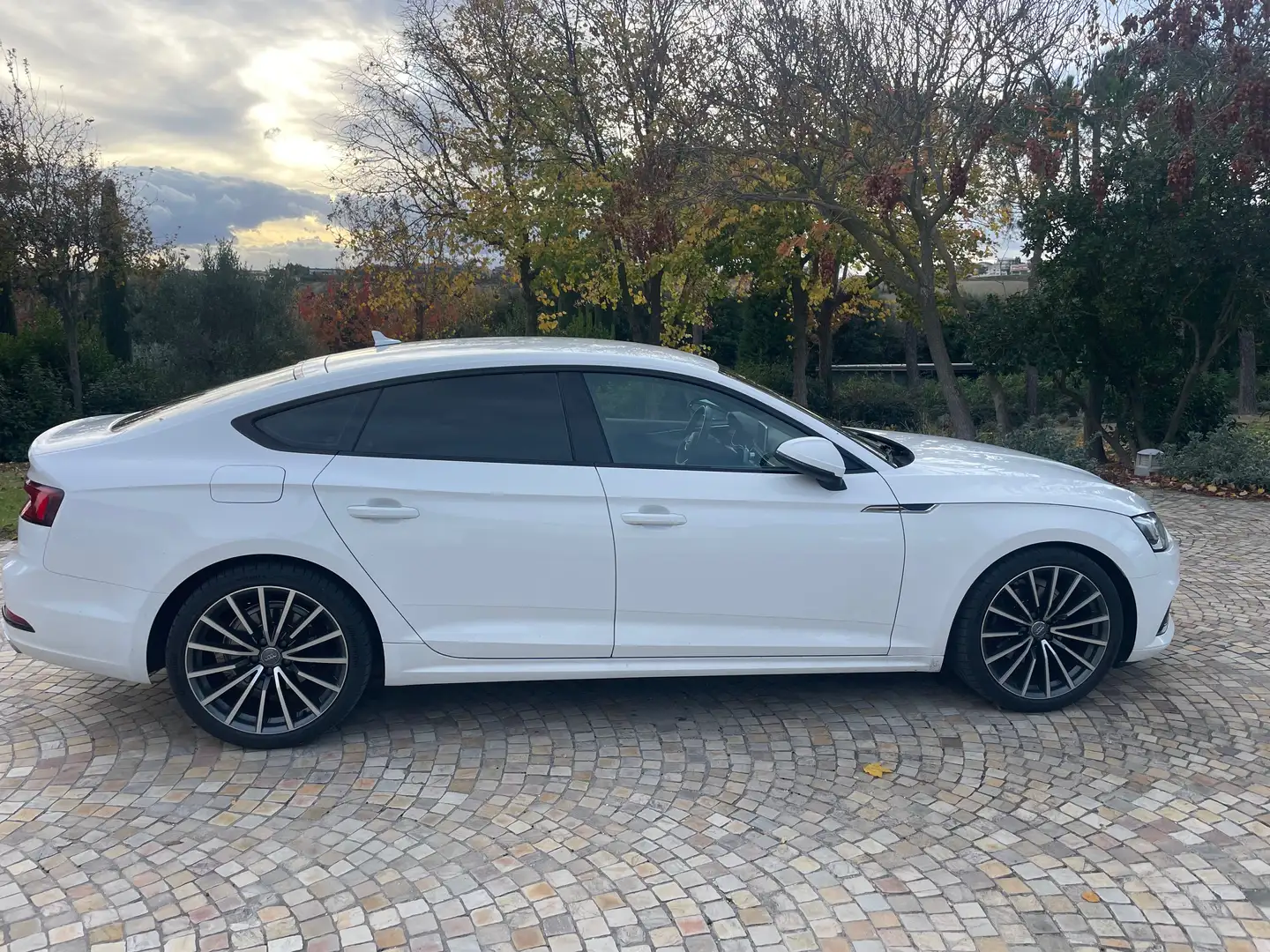 Audi A5 A5 Sportback 40 2.0 g-tron Business 170cv s-tronic Bianco - 1