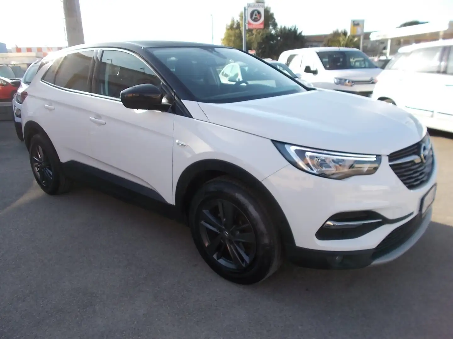Opel Grandland X 1.5 ecotec Design Line s Blanc - 2