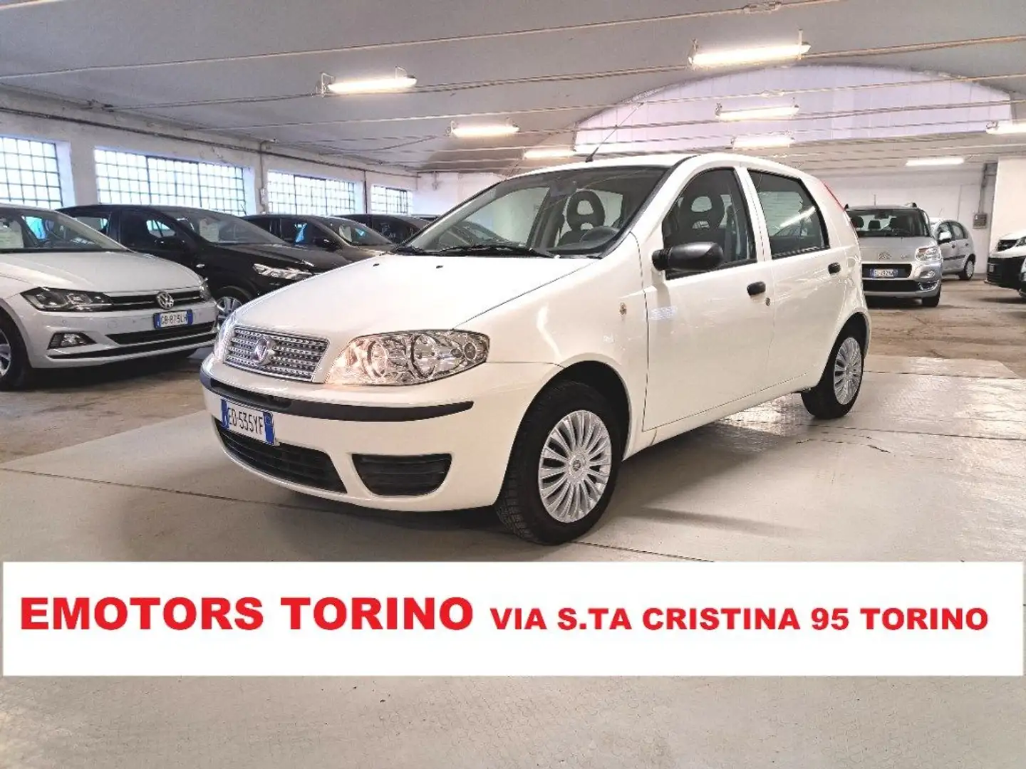 Fiat Punto Classic 1.2 5 porte Active Bianco - 1