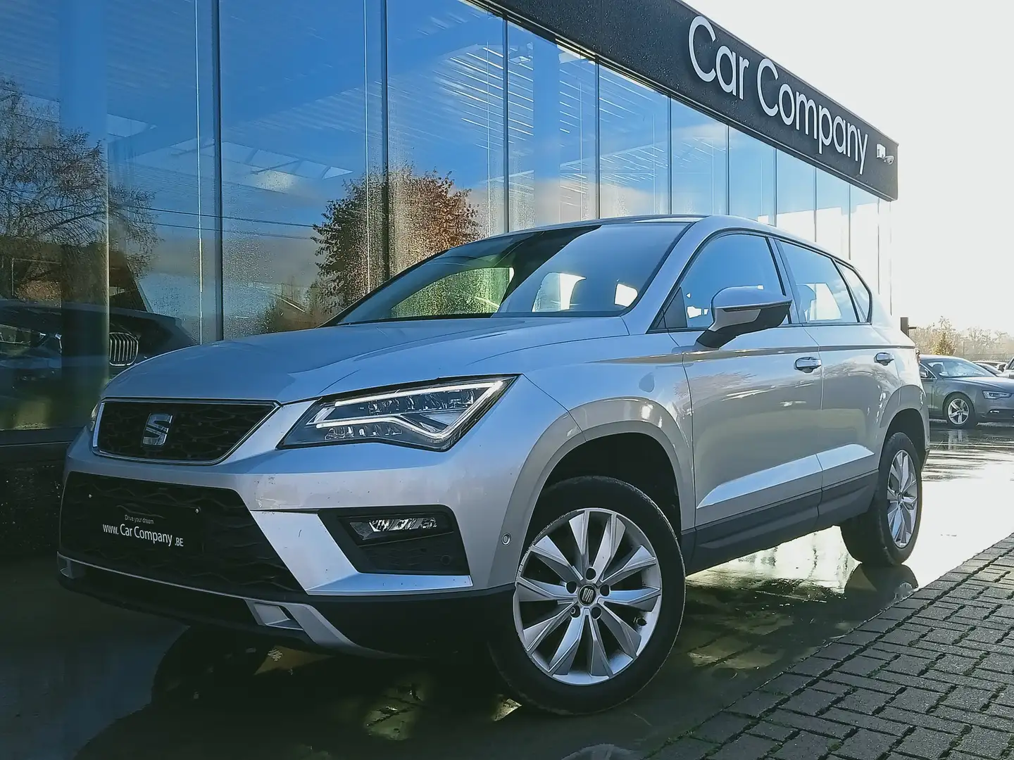 SEAT Ateca 2.0 CR TDI STYLE /GPS/DIG.COCKP/ACC Argent - 1