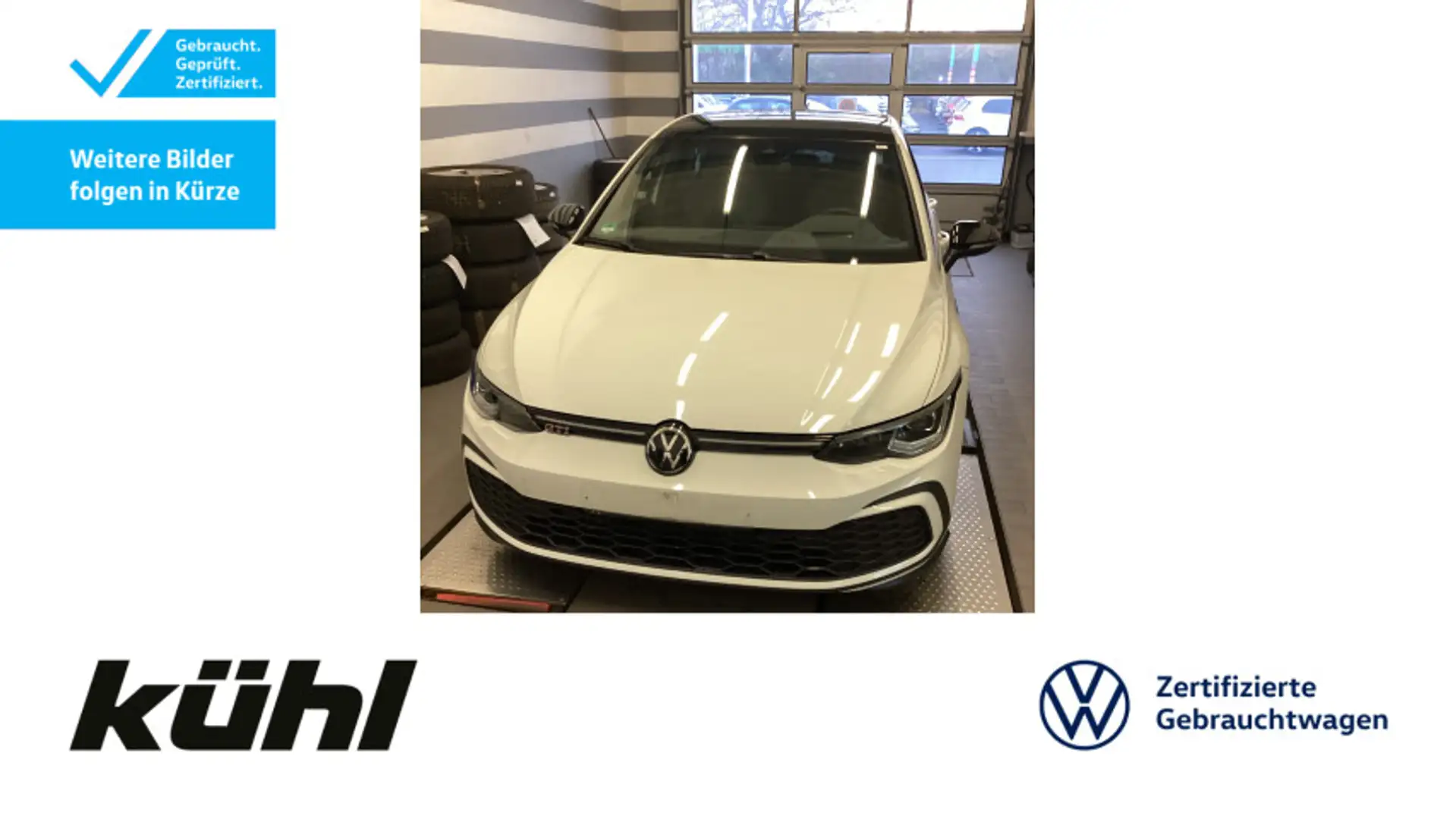 Volkswagen Golf GTI Golf VIII 2.0 TSI DSG GTI Navi,Pano,Black Style, Weiß - 1