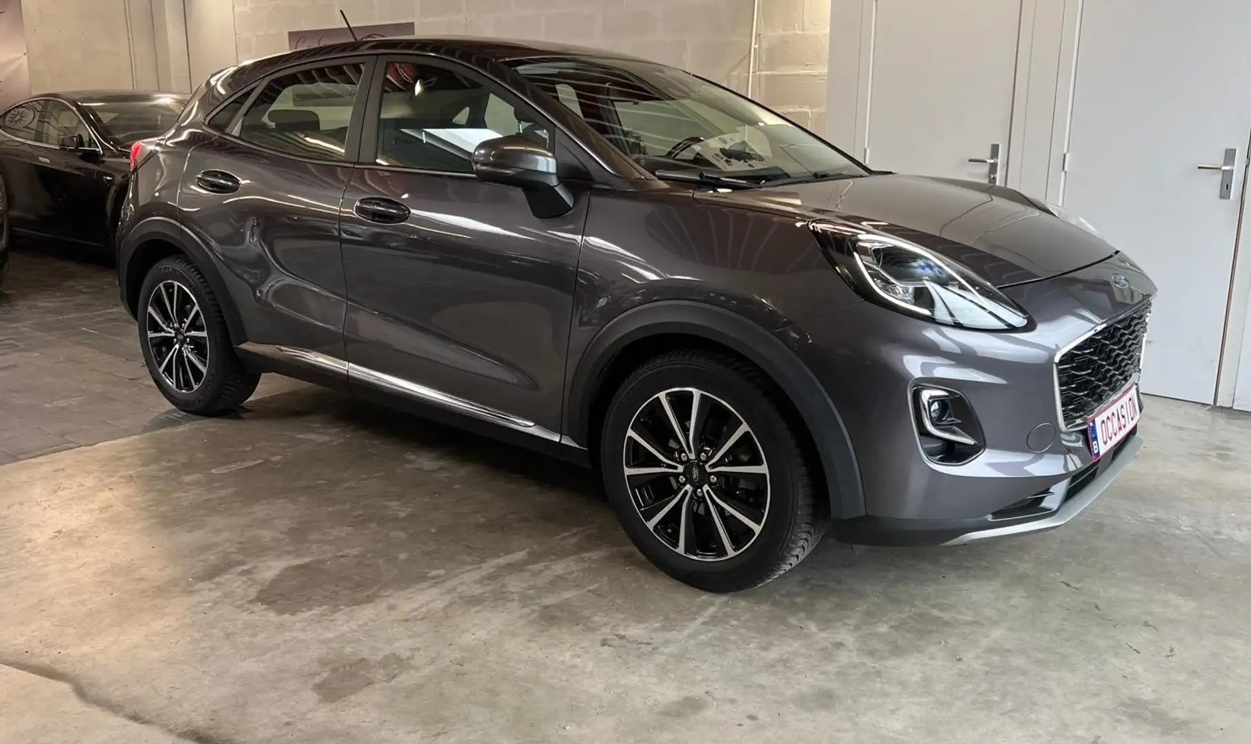 Ford Puma 1.0 EcoBoost Titanium Design*Hybrid*Garantie* Gris - 1