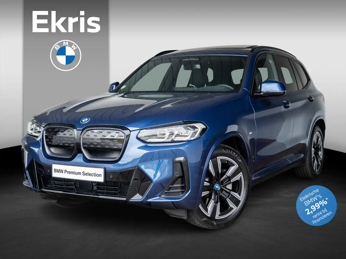 BMW iX3 Executive 80 kWh | Driving Assistant Professional Blauw - 1