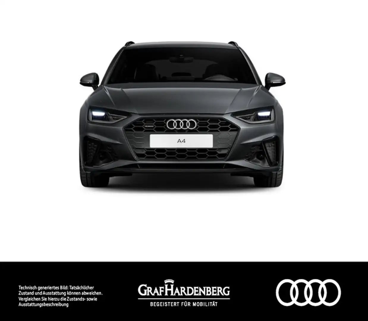 Audi A4 Avant 40 TDI quattro S line Navi AHK Grau - 2