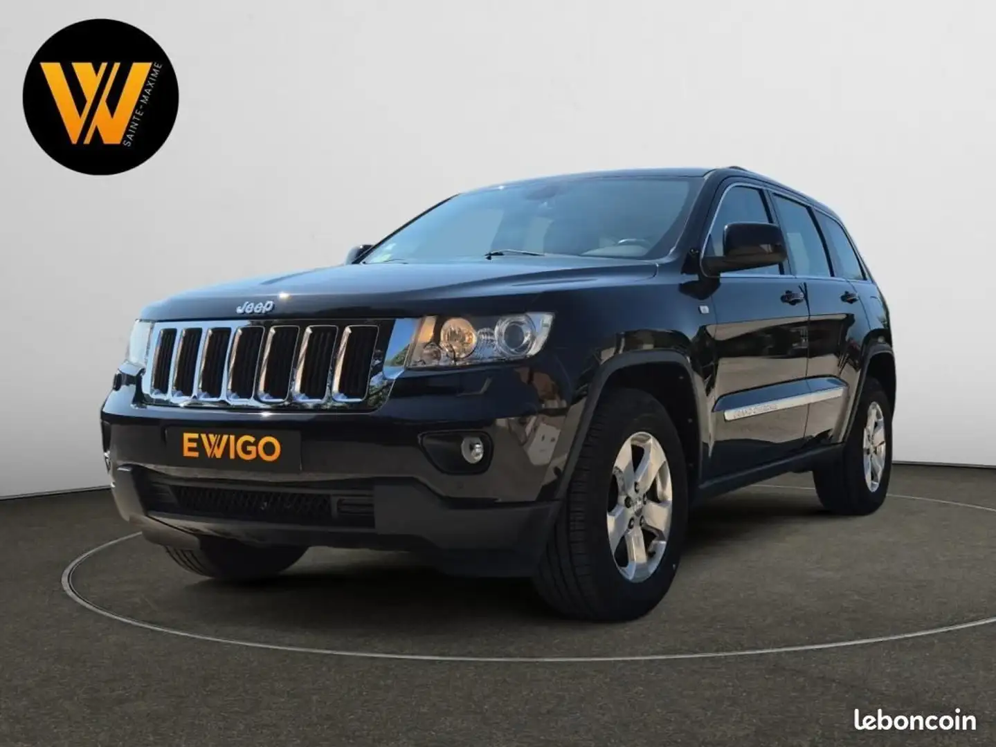 Jeep Grand Cherokee 3.0 CRD 190 LAREDO AWD BVA ORIGINE FR SUIVI COMPLE Noir - 1