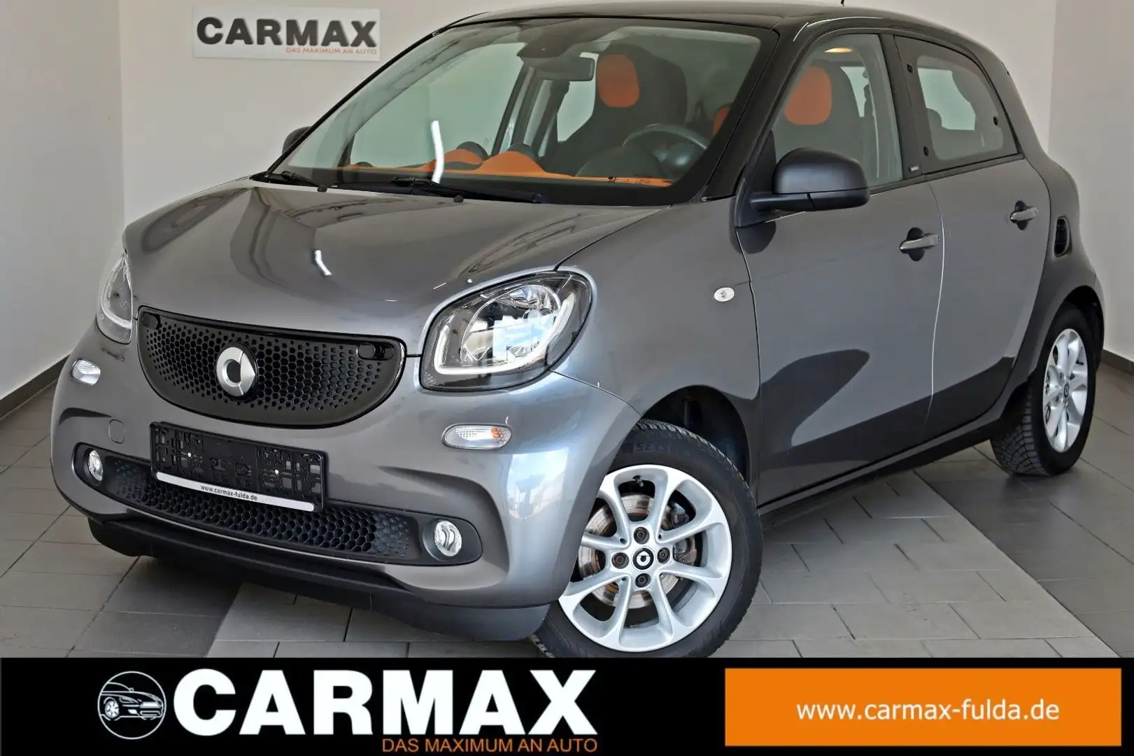 smart forFour Passion Navi,SH,PDC, Allwetterreifen Grau - 1