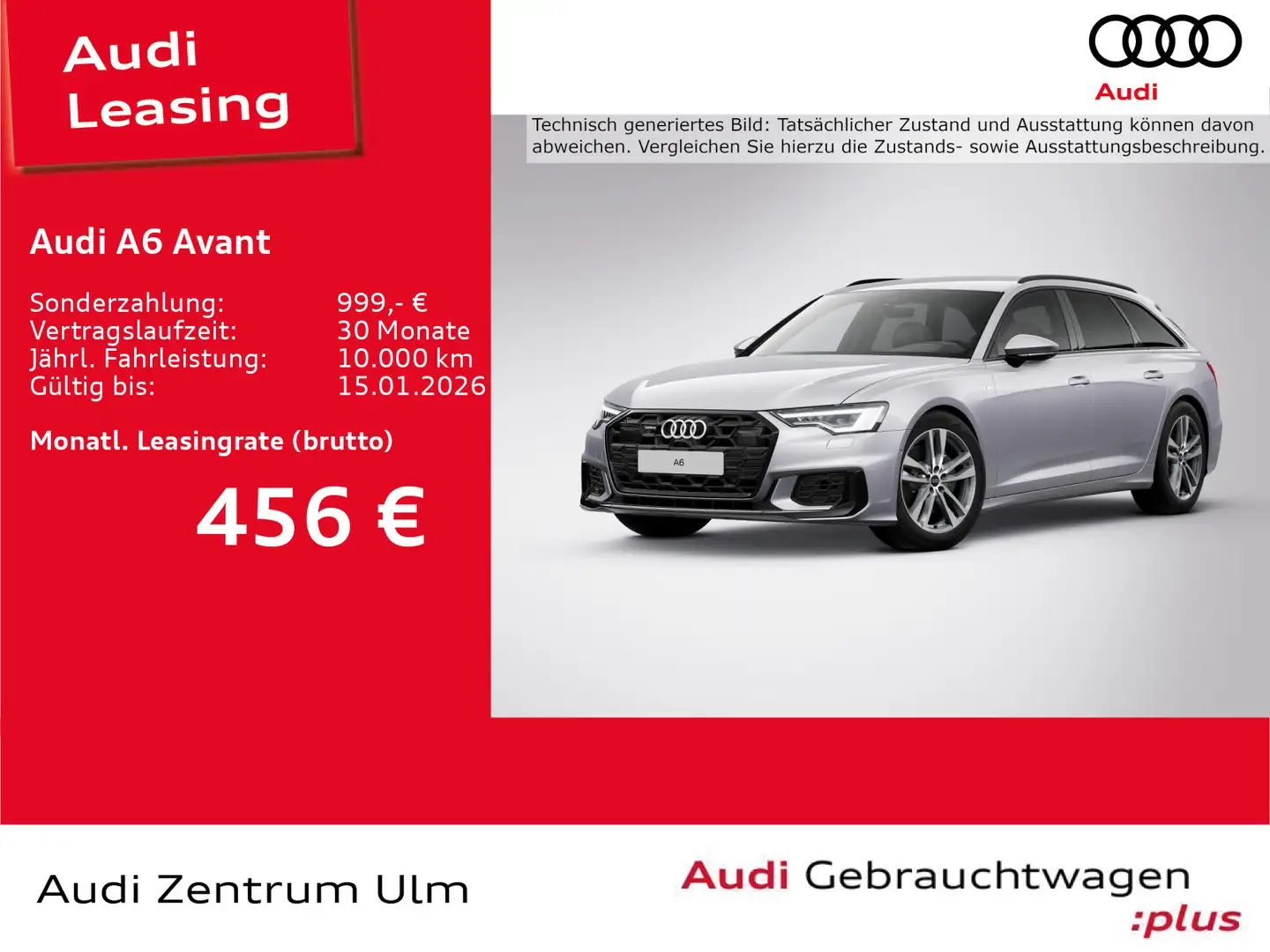 Audi A6 50 TDI qu S-Line Black AHK 360° MATRIX Silber - 1