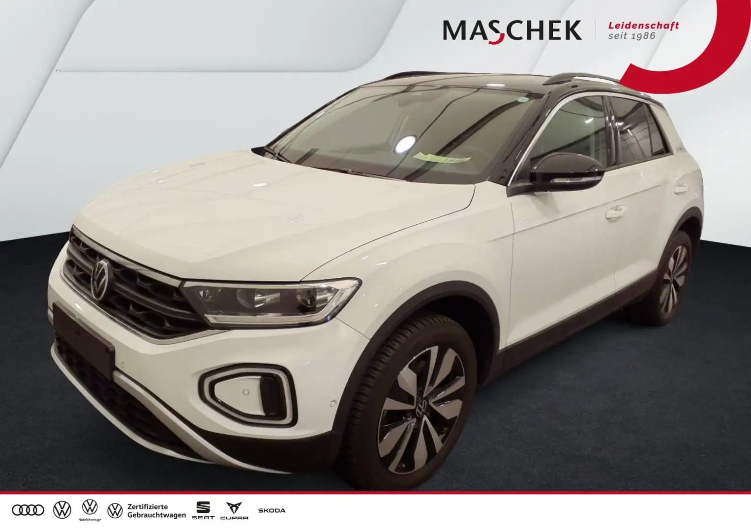 Volkswagen T-Roc GOAL 2.0 TDI DSG Navi LED AHK ACC RearView AHK ACC Schwarz - 1