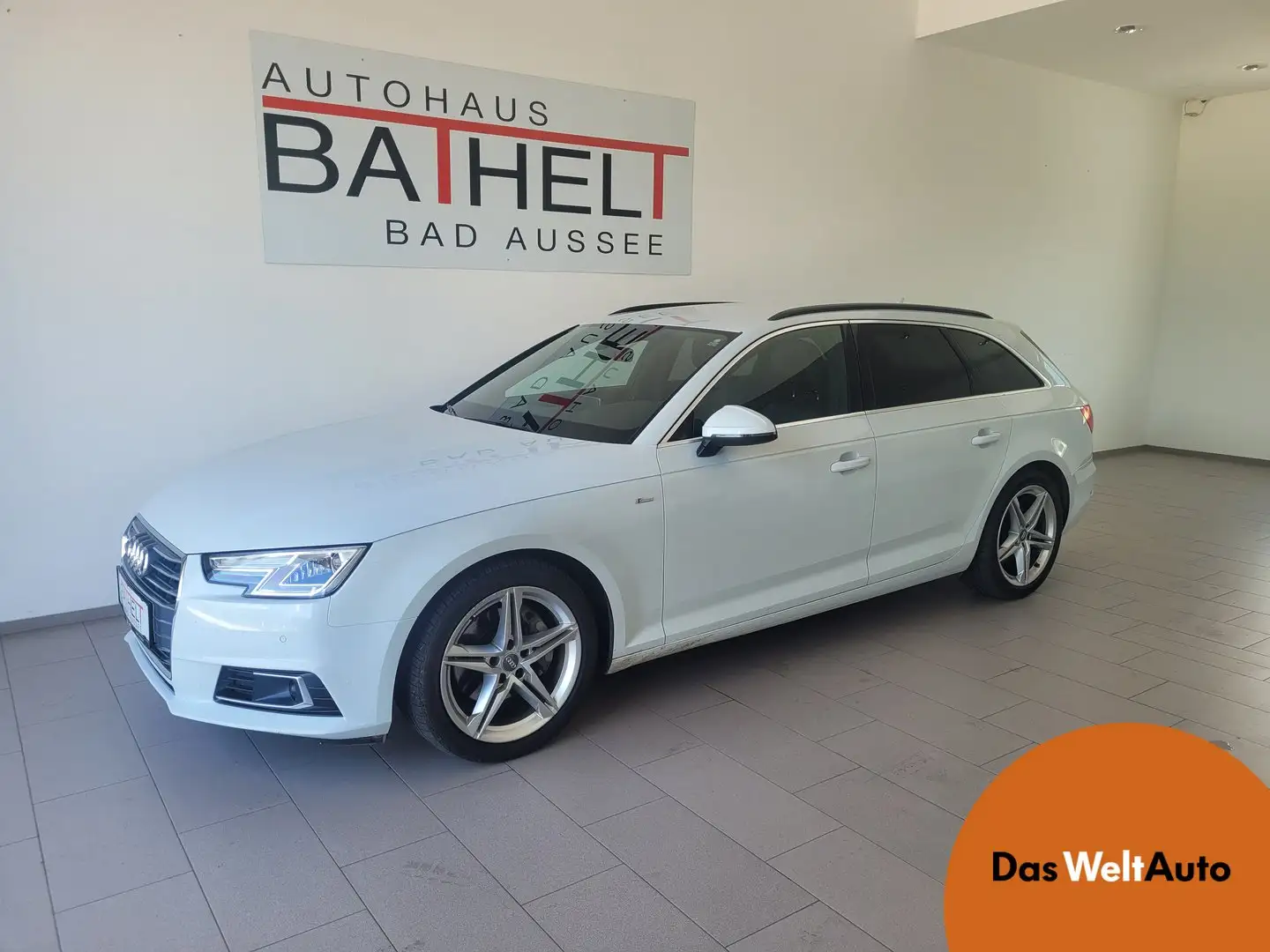 Audi A4 2.0 TDI quattro Sport Blanc - 1