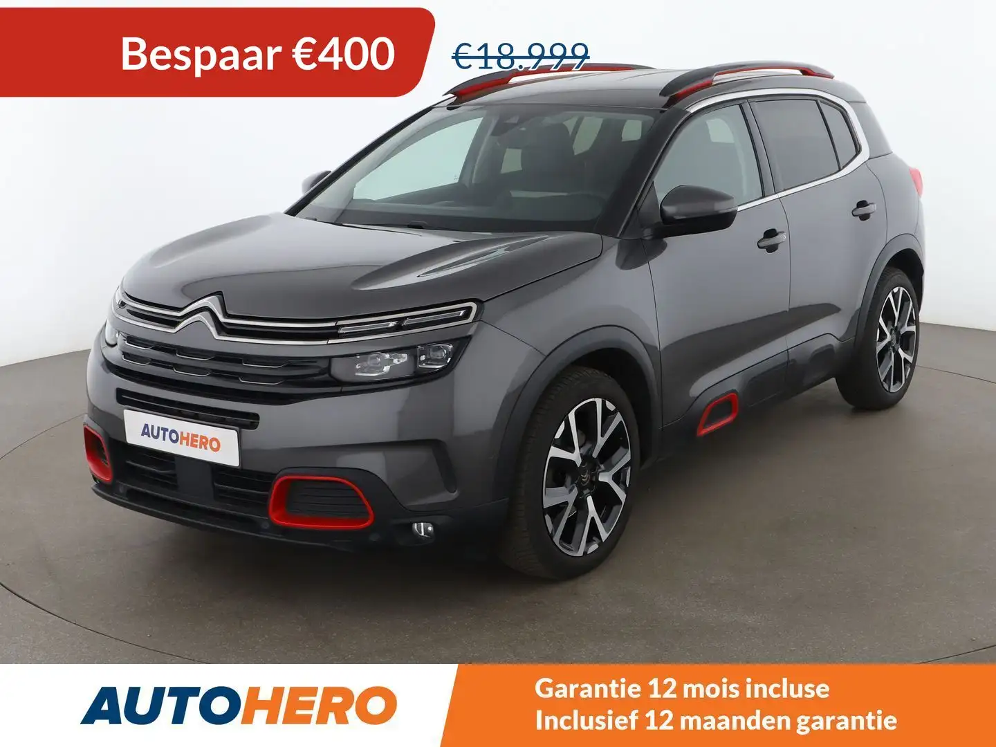 Citroen C5 Aircross 1.5 Blue-HDi Shine Grijs - 1