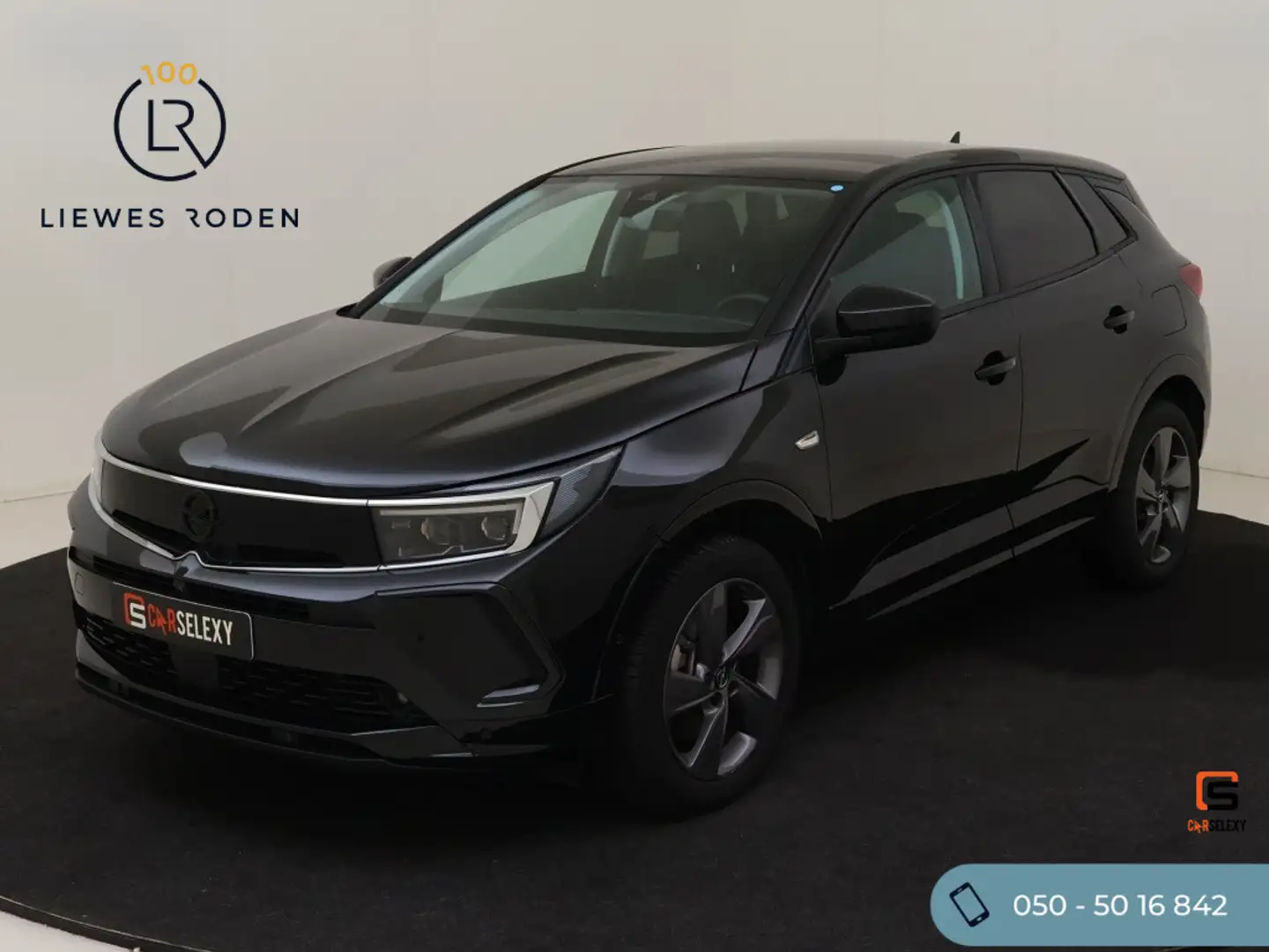 Opel Grandland 1.6 Turbo Hybrid GS (Automaat) Noir - 1